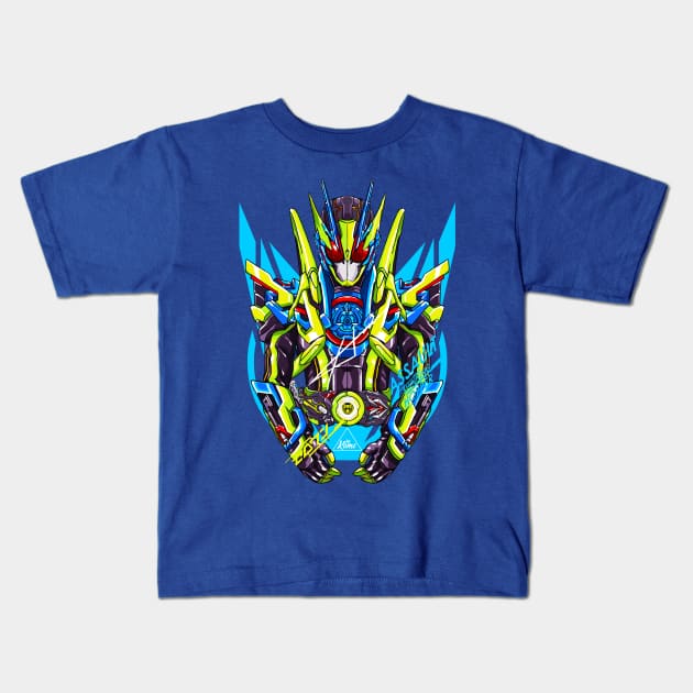 Assault Shining Hopper! Kids T-Shirt by Hamimohsin